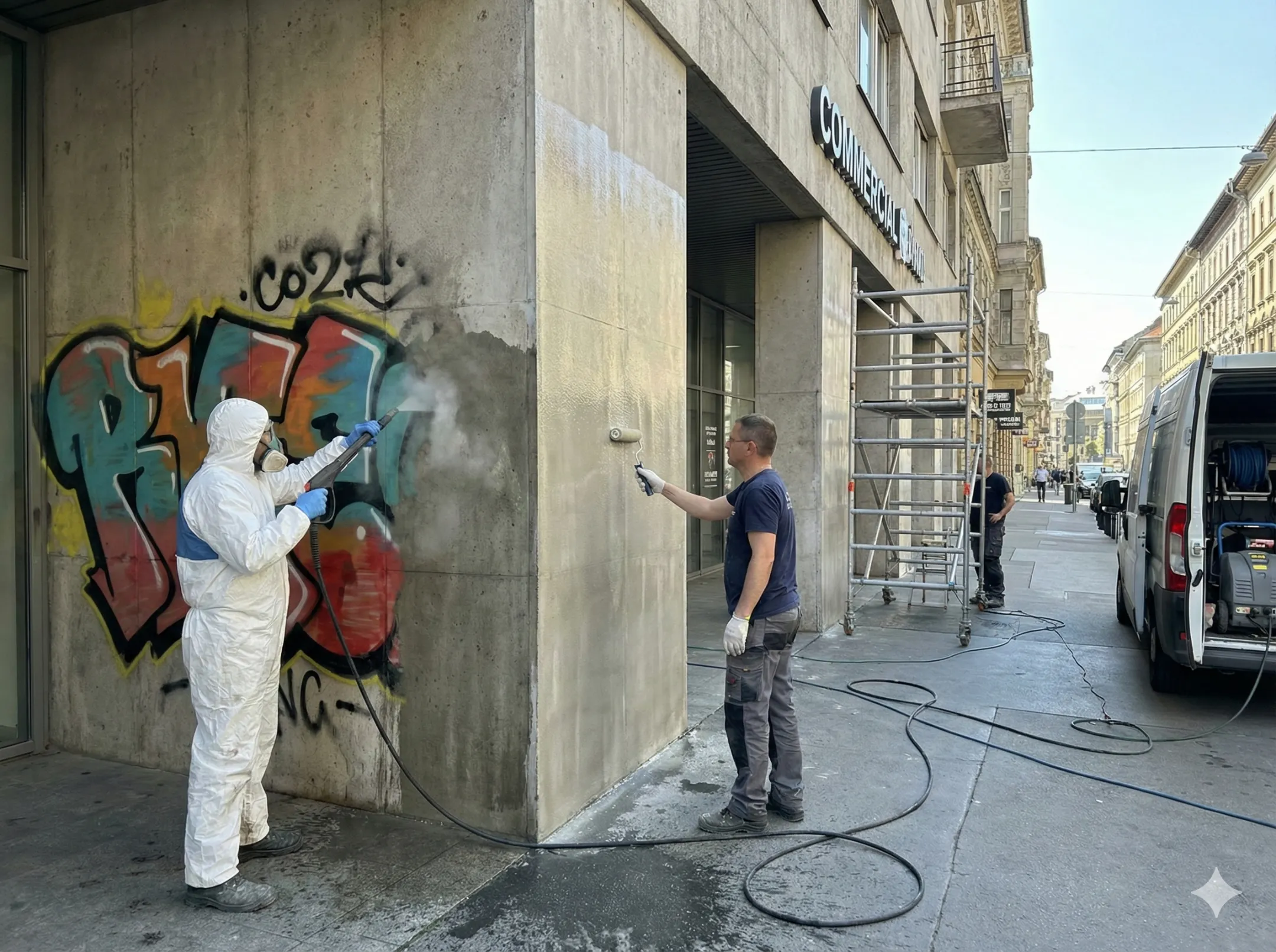 Graffiti eltávolítás